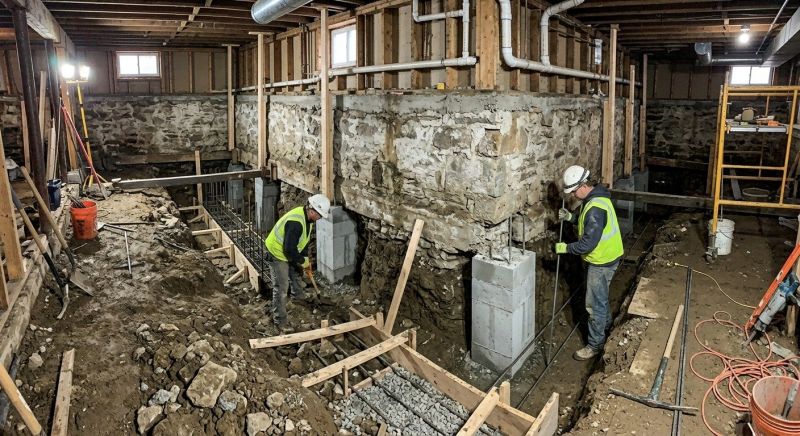 Basement Underpinning in Broward County, FL