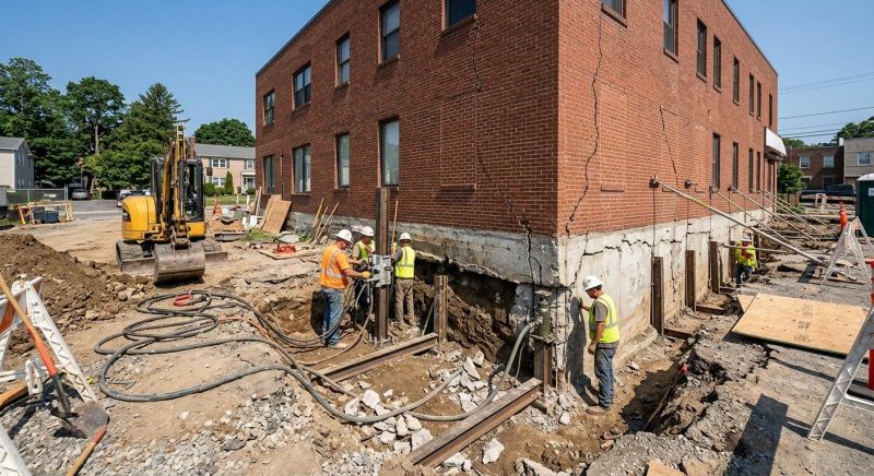 Building Foundation Repair in Broward County, FL