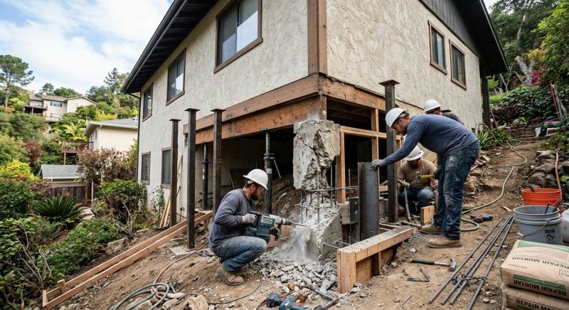 Concrete Foundation Repair in Miami Beach, FL