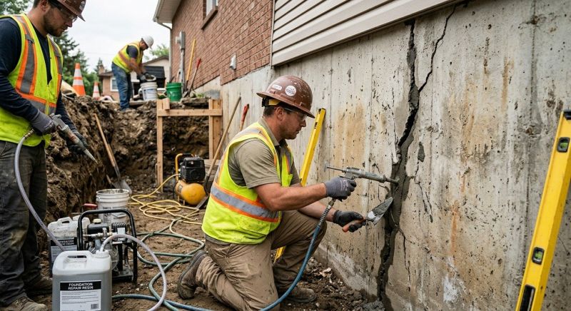 Cracked Foundation Repair in Broward County, FL