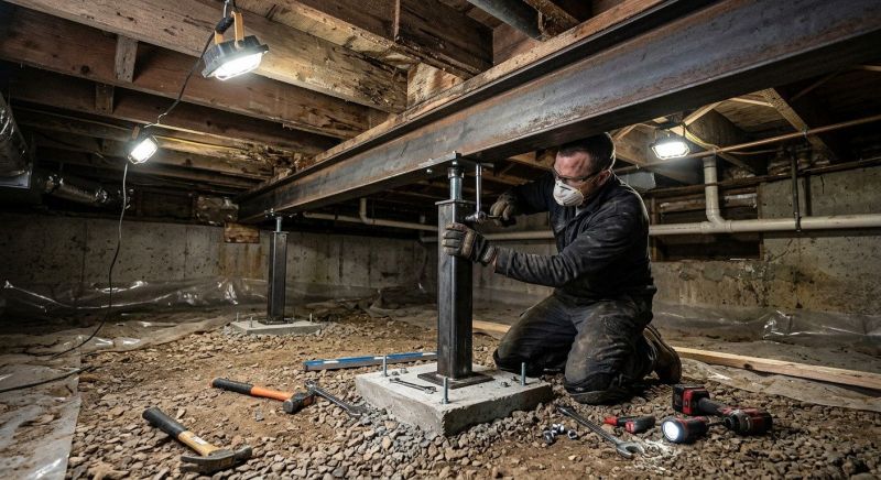 Crawlspace Structural Repair in Broward County, FL