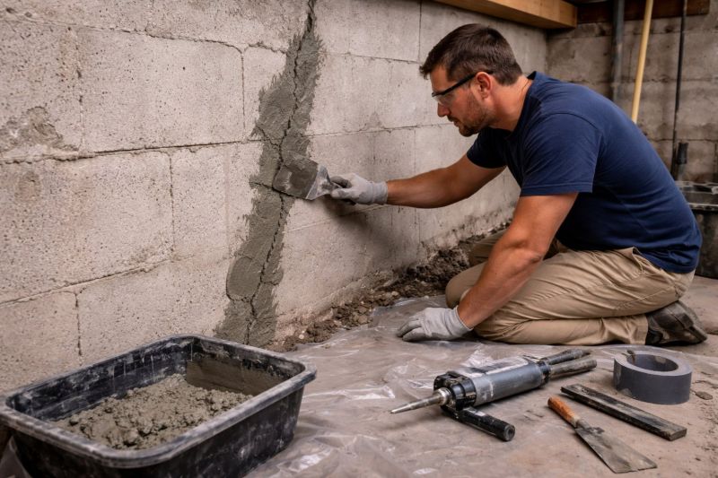 Foundation Crack Repair in Miami Beach, FL