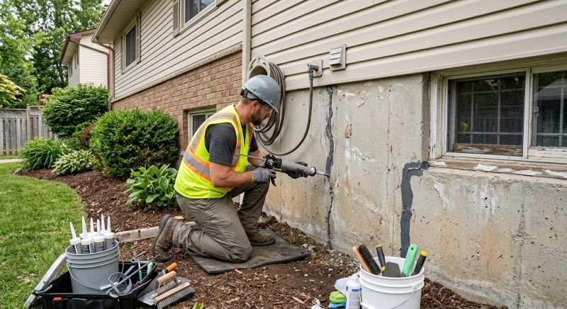 Foundation Crack Sealing in Broward County, FL