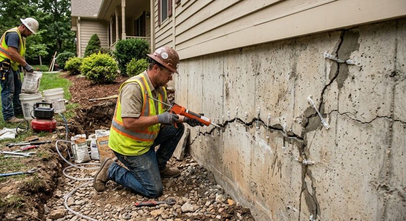 Foundation Crack Sealing in Broward County, FL