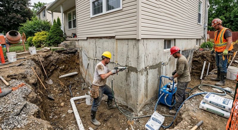 Foundation Cracks Repair in Broward County, FL