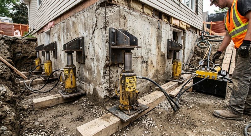 Foundation Jacking in Hollywood, FL