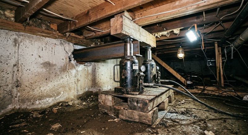 Foundation Jacking in North Miami Beach, FL