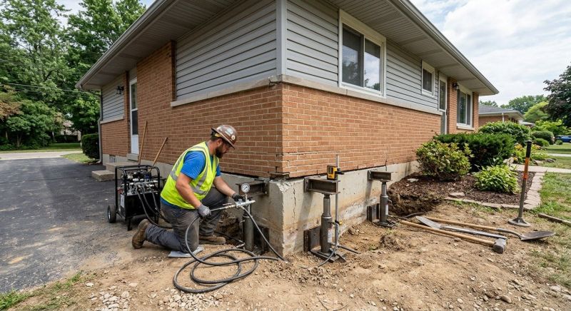 Foundation Pier Leveling in Broward County, FL