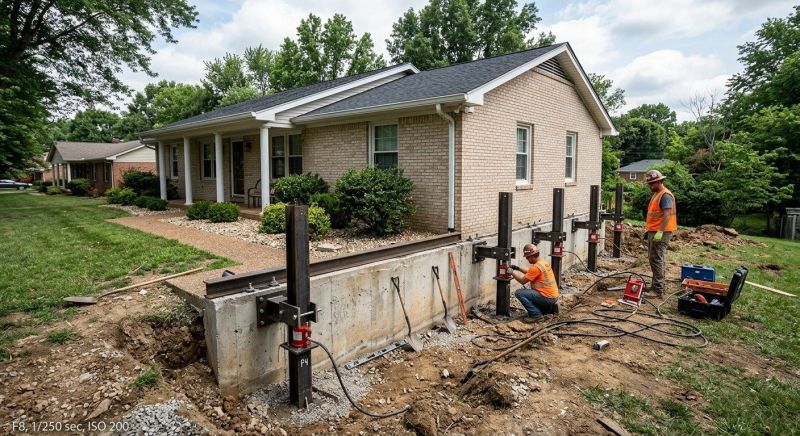 Foundation Pier Leveling in Broward County, FL