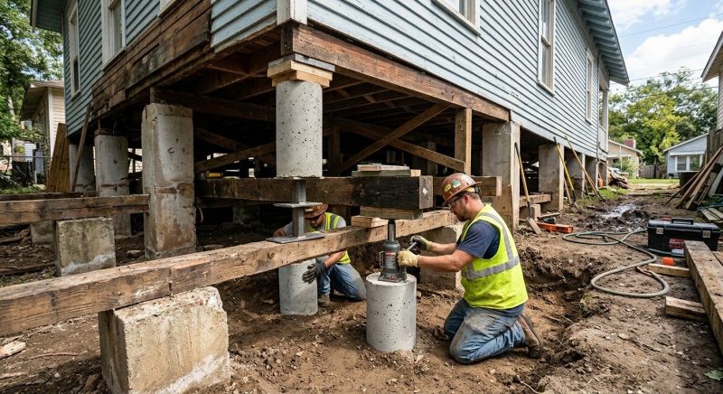 Foundation Pier Repair in Broward County, FL