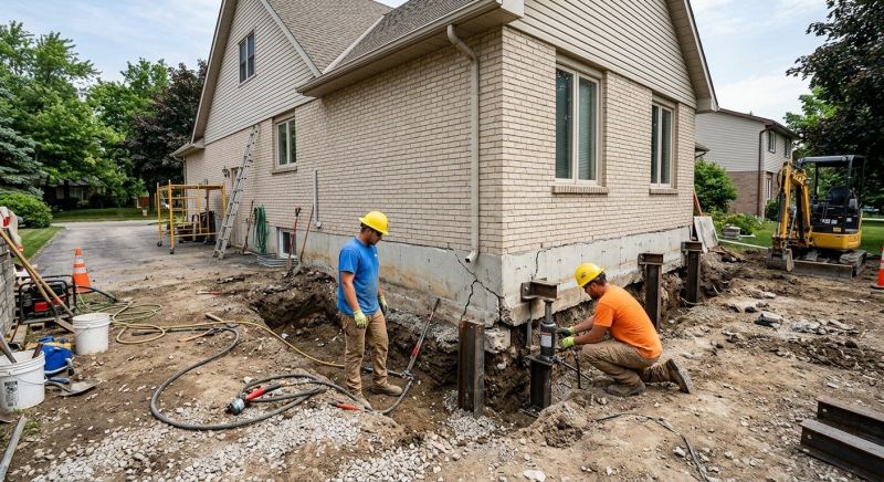 Helical Pile Installation in Broward County, FL
