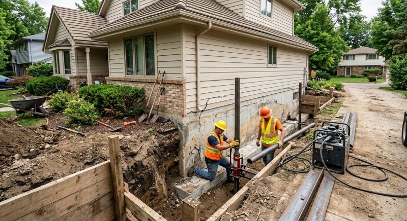House Foundation Repair in Pompano Beach, FL