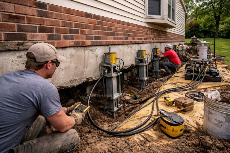 Settling Foundation Service in Hallandale, FL