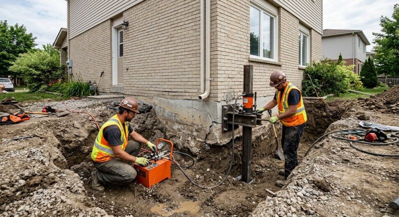 Sinking Foundation Lifting in Broward County, FL