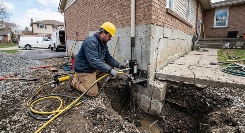 Sinking Foundation Repair in Deerfield Beach, FL