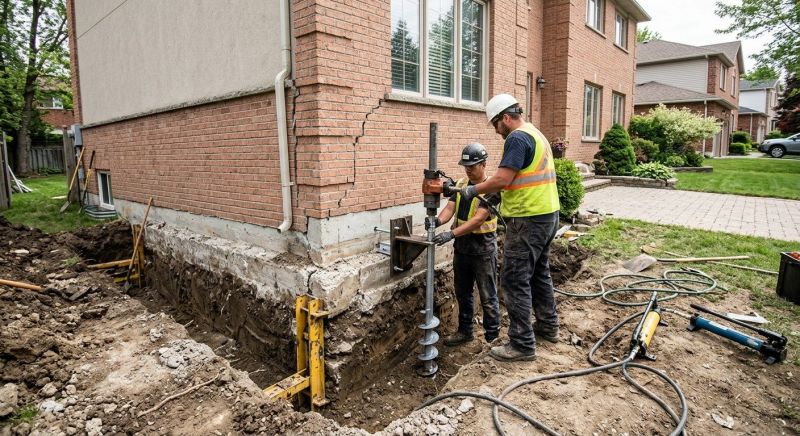 Sinking Foundation Repair in Hialeah, FL