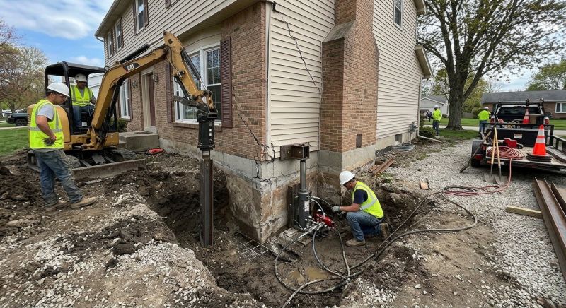 Sinking Foundation Repair in Broward County, FL